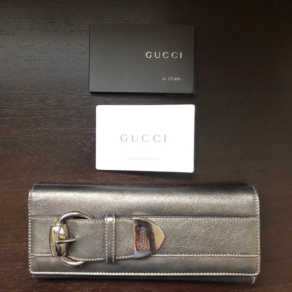 Gucci Romy Buckle Clutch